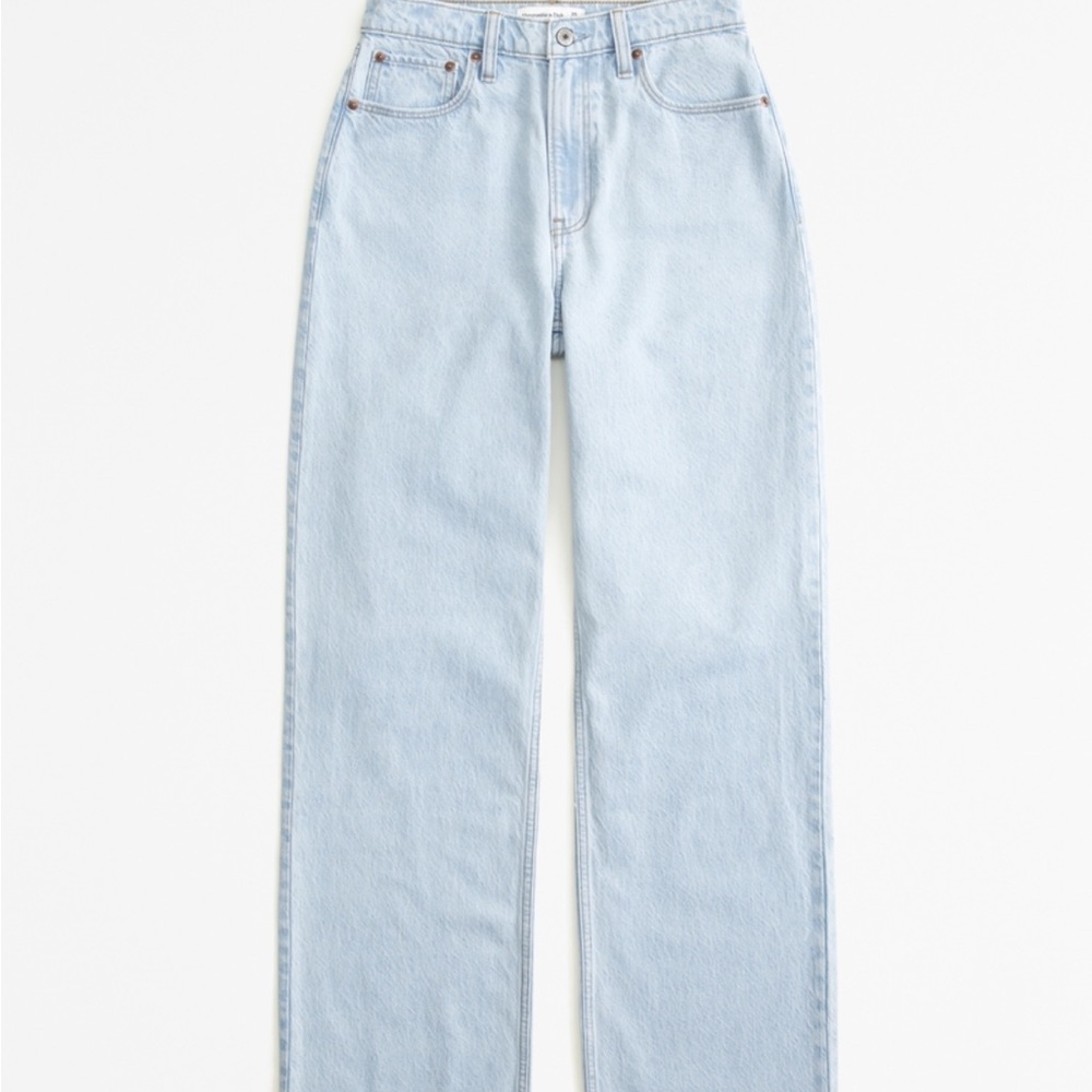 Abercrombie Curve Love High Rise Loose Jean